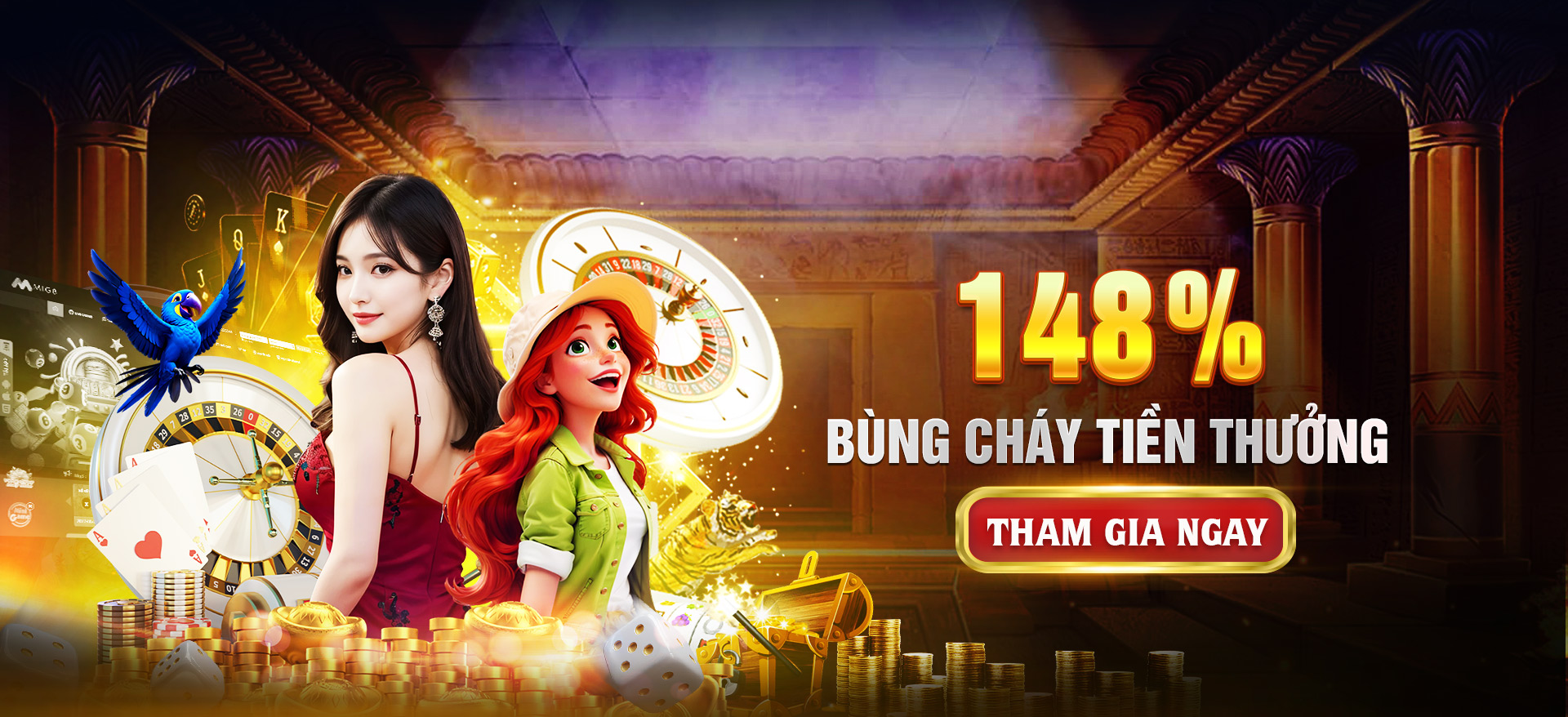 Hình ảnh quảng cáo của blgwin hiển thị nền tảng và các lợi ích