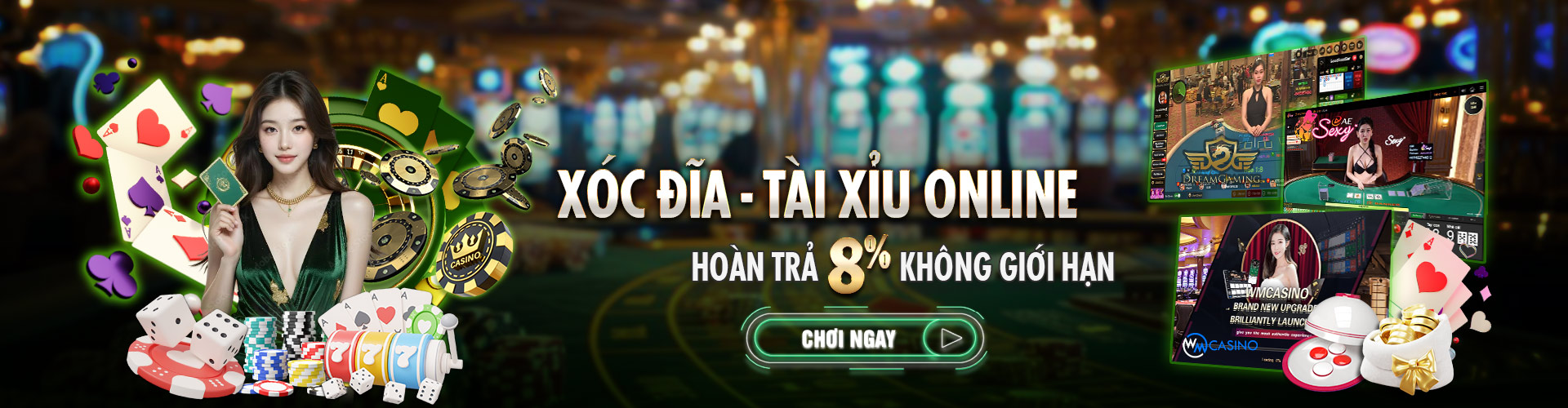 Hình ảnh quảng cáo của blgwin hiển thị nền tảng và các lợi ích